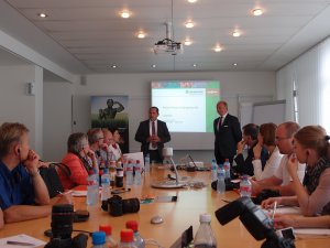 AgroFoto w Centrum Badań Syngenta w Bazylei w Szwajcarii