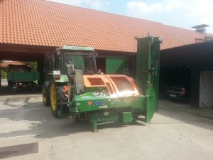 Posch Spaltfix S-350 AutoSpeed + John Deer 2850