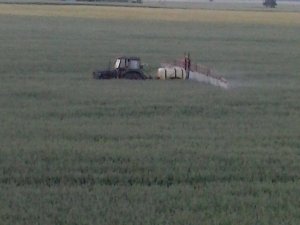 Zetor 3011 i opryskiwacz .