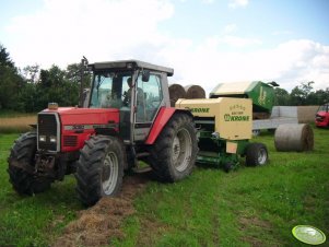 MF 3080 & Krone 1250 MC