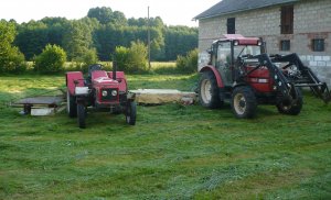 Zetor 7540  + zetor 5011