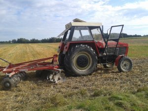 Zetor 8011 + talerzówka