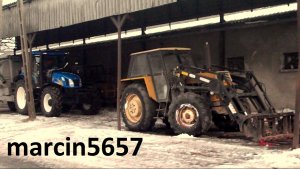 New Holland T6050 i Ursus C-385A