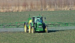 John Deere 6630 + John Deere 732
