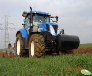 NH T7.170 + Lemken