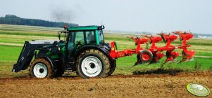 Valtra N91 Hi +  Quicke Q45 + IBIS XL 3+1