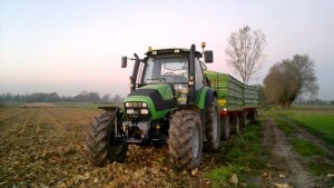 Deutz-Fahr Agrotron 150 & Pronar T672/1 X2