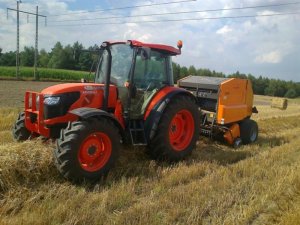 Kubota M9960 & Polmot Warfama Z-543