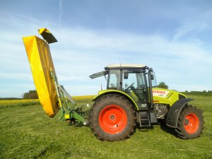 Claas Axos 330 CX + Pronar PDT290