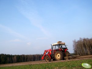 Zetor 7745 + Inter Tech iT1600 + Kultywator