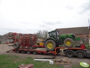 JD 7830 + Horsch 6AS