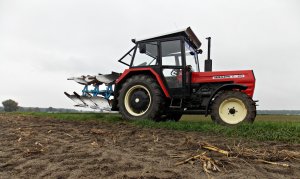Ursus C-360 4x4 + Lemken 3 obrotowy