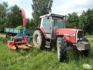 Massey Ferguson 3080 & Mengele Sh-20  & Sanok
