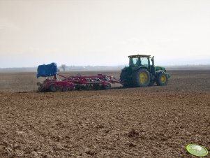 John Deere 8360 R + Horsch Tiger 5 AS