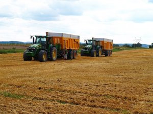 John Deere 7820 + Joskin Cargo x2