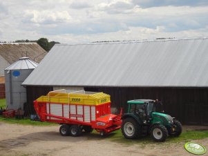 Valtra N111 + Pottinger Faro 4000 D