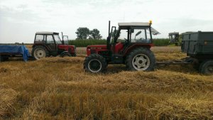 Zetor 7245 \u0026 6211 claas dominator 100
