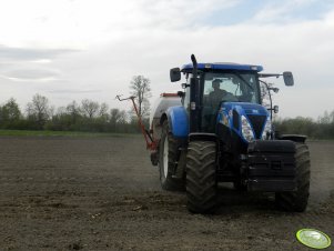 New Holland T6070 PC + Kuhn maxima 2 gt