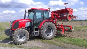 Zetor Proxima 110 Plus + agregat uprawowo-siewny 3.0 Agro-masz / Famarol