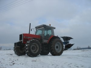 Massey Ferguson 3645 & Frost Mosel V140