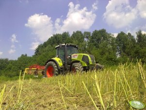 Claas Axion 810 & Synkro 3m