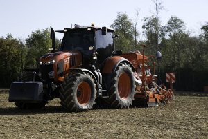 Kubota M7-171 K-VT i agregat