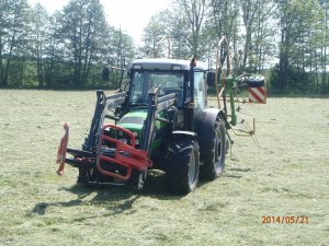 Deutz Fahr Agroplus 315 + Samasz P4 530