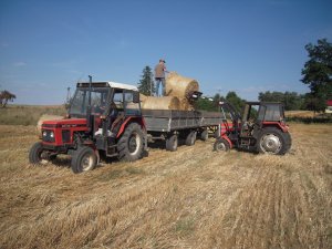 Zetor 7211 & MF 255 + Tur