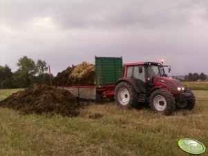 Valtra N101 & przyczepa