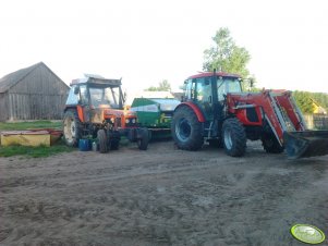 Zetor 7711 + UNIA MEWA 1.85 i Zetor Proxima 100 + Sipma Farma II