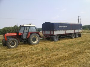 Zetor 12145+Przyczepa 15T