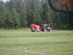 Steyr 9105mt + Lely Welger RP 245