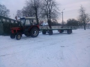 Zetor 5211 i laweta