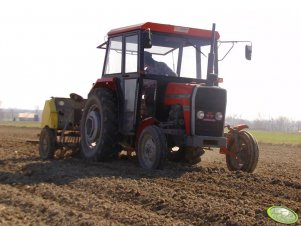 Massey Ferguson 255 + Poznaniak 6 