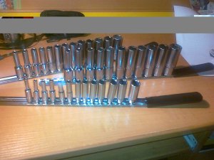 Nasadki długie 1/4 3/8 1/2"