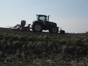 New Holland T6.175 + Lemken '' Saphir 7 ''