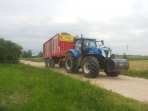 New Holland T7.250 & Pottinger Jumbo 7210 Combilinie