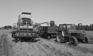 Zetor 8045 & HL8011 & Claas Protector