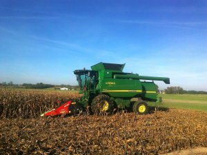 John Deere W540 & Olimac Drago