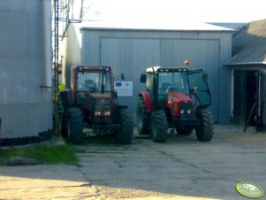 Massey Ferguson 5455 i Fiatagri F110