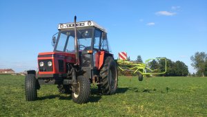 Zetor 6211 + claas volto 52