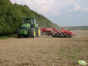 John Deere 8530 + Horsch Tiger 5 AS