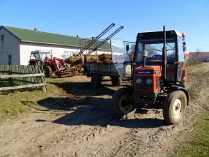 Zetor 7211 + Rozrzutnik & Zetor 7745 + iT1600