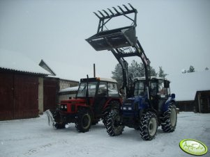 Farmtrac 80 4WD i Zetor 7245