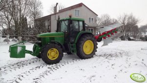 John Deere 6800 & Unia Ibis XXl 4+