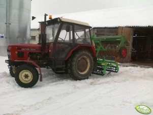 Zetor 7011 + AGRO-LIFT AUS2 2,5m + Hassia DU 250