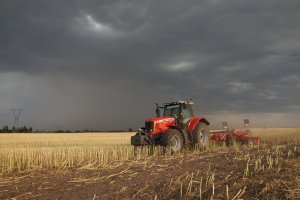 Massey Ferguson 6485 Dyna-6 & Kverneland Qualidisc t5000