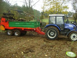 Farmtrac 70 4WD + Warfama N-218/2