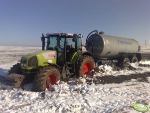 Claas Ares 816 + Meprozet 14m3