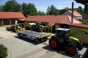 Claas Ares 696 RZ, Arion 410, Axos 320